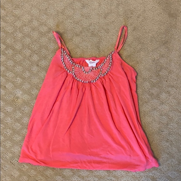 Candies spaghetti strap top. M juniors - Picture 2 of 5